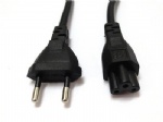 3 Prong EU Wall Plug  AC Power Cord 3 Pin Cable For Laptop PC