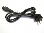 EU 3 Prong Ac Power Cord Extension Wall Cord Power Cable for Laptop Notebook